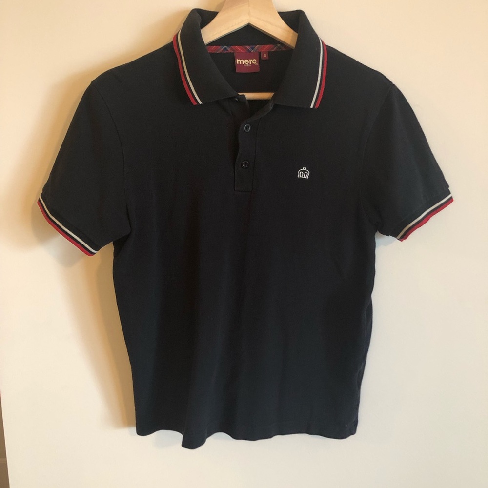 Men’s Merc London Black Polo